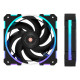 CoolBox Ventilador X12 Ring ARGB