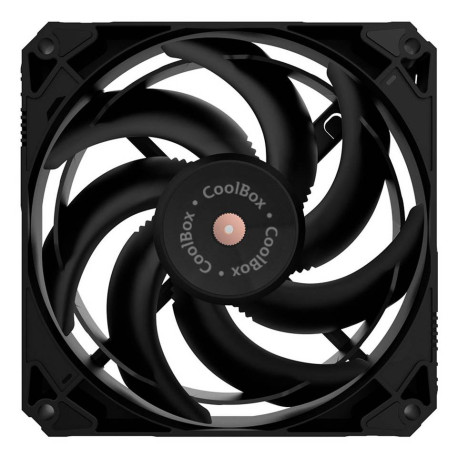 CoolBox Ventilador V12 Black
