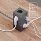 CoolBox CUBIK BASE 3 ENCHUFES CON CARGA USB C+A
