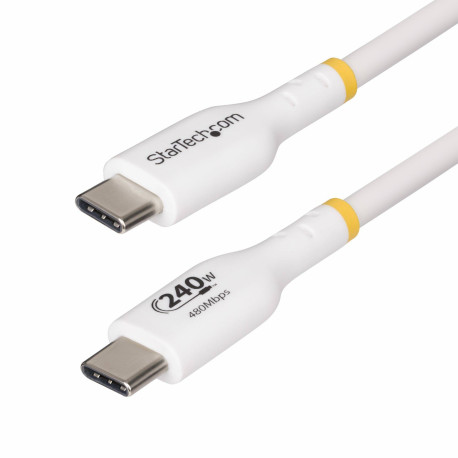 StarTech.com Cable de Carga para Portátil USB-C de 3m - Cable USB Tipo C USB 2.0 para Portátil