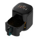 Cecotec Cecofry&Grill Smokin'Prime 4500 Sencillo 4 L Independiente 1900 W Freidora de aire caliente Negro