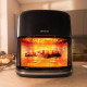 Cecotec Cecofry&Grill Smokin'Prime 4500 Sencillo 4 L Independiente 1900 W Freidora de aire caliente Negro