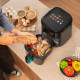 Cecotec Cecofry&Grill Smokin'Prime 4500 Sencillo 4 L Independiente 1900 W Freidora de aire caliente Negro