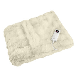 Solac Krakovia+ Manta eléctrica 165 W Beige Tela, Vellón