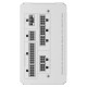 Corsair RM Series RM1000e unidad de fuente de alimentación 1000 W 24-pin ATX ATX Blanco