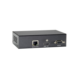 LevelOne HVE-9211PR extensor audio/video Receptor AV Negro