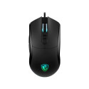 MSI FORGE GM320 ratón Juego Ambidextro USB tipo A Óptico 12800 DPI