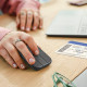 Logitech Mobi Fold ratón Viajes Ambidextro RF Wireless + Bluetooth Óptico 4000 DPI