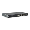 LevelOne GTL-2661 Gestionado L2 Gigabit Ethernet (10/100/1000) Negro Energía sobre Ethernet (PoE)