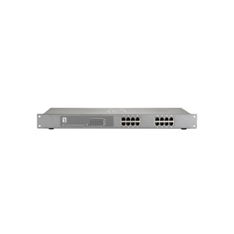 LevelOne FEP-1612W120 switch Fast Ethernet (10/100) Energía sobre Ethernet (PoE) Gris