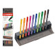 STABILO 6810-7 rotulador Medio Naranja, Marrón, Violeta, Negro, Ultramarine, Carmín, Amarillo