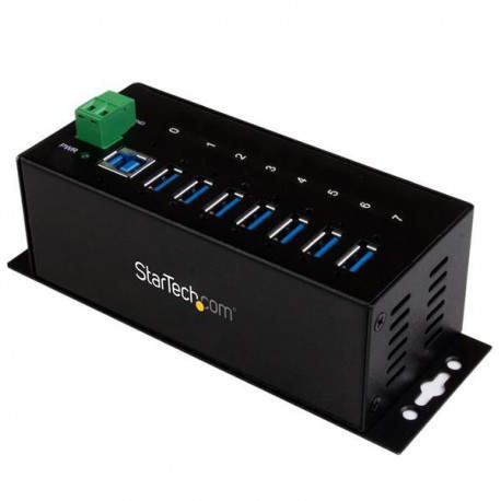 StarTech.com Hub Ladrón  USB 3.0 de 7 Puertos Industrial