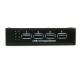 StarTech.com Panel Multipuertos Hub Concentrador USB 3.0 SuperSpeed para Bah 35BAYUSB3S4