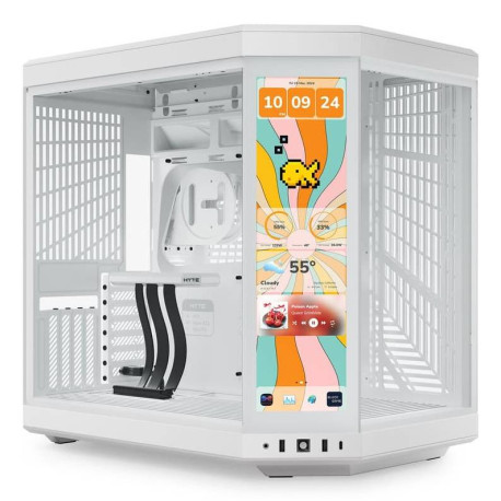 HYTE Y70 Touch Infinite Midi Tower Blanco