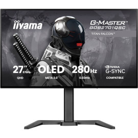 iiyama G-MASTER GOB2701QSC-B1 pantalla para PC 68,6 cm (27'') 2560 x 1440 Pixeles 2K Ultra HD OLED Negro