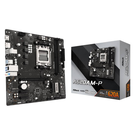 Asrock A620AM-P AMD A620A Zócalo AM5 micro ATX
