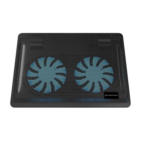 Conceptronic CNBCOOLPAD2F almohadilla fría 39,6 cm (15.6'') 1000 RPM Negro