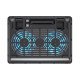 Conceptronic CNBCOOLPAD2F almohadilla fría 39,6 cm (15.6'') 1000 RPM Negro