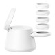 Belkin WIZ052kqWH Smartphone, Auriculares, Reloj inteligente Blanco USB Cargador inalámbrico Carga rápida Interior