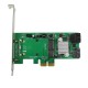 StarTech.com Tarjeta Controladora de 3 Puertos SATA III RAID 6Gbps PCI Express con Ranura mSATA - HyperDuo PEXMSATA343
