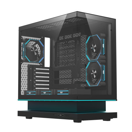 DARKFLASH - darkFlash DC-F1ATX-B-US2 carcasa de ordenador Full Tower Negro - dc-f1atx-b-us2