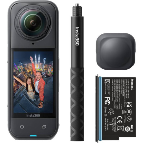 Insta360 X5 Starter Bundle cámara para deporte de acción 72 MP 8K Ultra HD 25,4 / 1,28 mm (1 / 1.28'') Wifi 1,14 kg