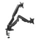iggual SPMP02-A Soporte pinza 2 monitores 17-34'' pro