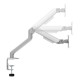 White Shark AKHENATEN soporte para monitor 81,3 cm (32'') Escritorio Plata