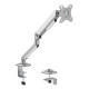 White Shark AKHENATEN soporte para monitor 81,3 cm (32'') Escritorio Plata