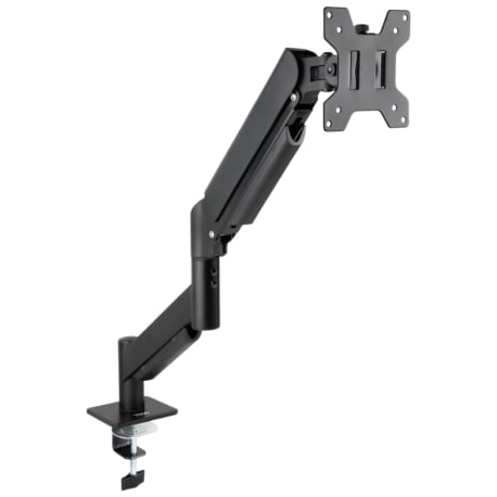 Soporte de Mesa para Monitor TooQ DB1340TNR-B/ Giratorio/ Inclinable/ Rotatorio/ Nivelable hasta 10kg