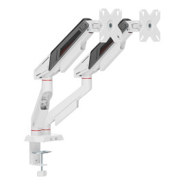 White Shark KHUFU-II soporte para monitor 88,9 cm (35'') Escritorio Blanco