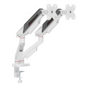 White Shark KHUFU-II soporte para monitor 88,9 cm (35'') Escritorio Blanco