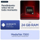 Motorola moto g56 5G 17,1 cm (6.72'') Ranura híbrida Dual SIM Android 15 USB Tipo C 8 GB 256 GB 5200 mAh Azul