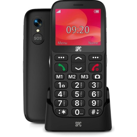 SPC TELEFONO MOVIL POLARIS PURE NEGRO