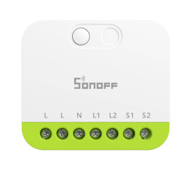 Sonoff MINI DUO Inalámbrico y alámbrico Blanco