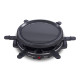 Sogo BAR-SS-10367 parrilla de interior 6 personas(s) 800 W Negro