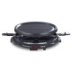 Sogo BAR-SS-10367 parrilla de interior 6 personas(s) 800 W Negro