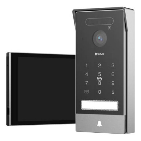EZVIZ HP7 PRO 4K sistema de intercomunicación de video 20,3 cm (8'') Negro, Gris