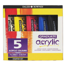 Daler-Rowney 123900100 pintura acrílica 120 ml Tubo