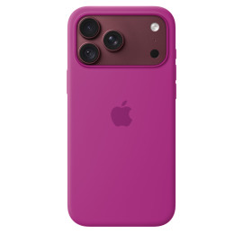 Funda de silicona con MagSafe para el iPhone 18 Pro Max - Magenta