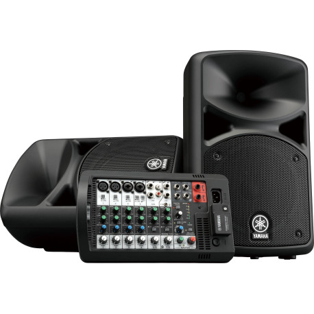 Yamaha Stagepas 400BT 400 W Sistema de megafonía independiente Negro