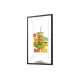 Samsung SM32HX-P Pantalla plana para señalización digital 81,3 cm (32'') LCD Wifi 500 cd / m² Full HD Negro Tizen 7.0 24/7