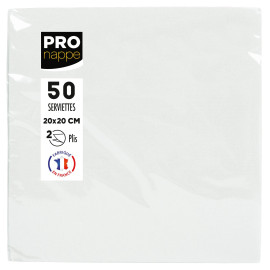 PRONAPPE SV622001I servilleta 50 pieza(s) Blanco Algodón