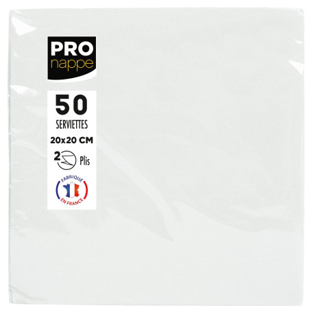 PRONAPPE SV622001I servilleta 50 pieza(s) Blanco Algodón