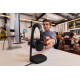 HP Poly Auriculares Focus 625 + soporte de carga inalámbrico