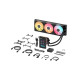 Corsair iCUE LINK TITAN II 360 RX LCD Procesador Kit de refrigeración líquida 36 cm Negro 1 pieza(s)