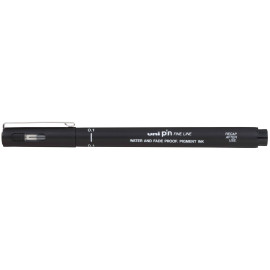 Uni-Ball Pin rotulador de punta fina Negro