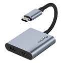RayNeo XRAC-CHA01OS hub de interfaz USB Tipo C Acero inoxidable