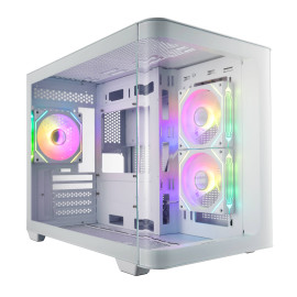 FSP S380-WA Micro Torre Blanco