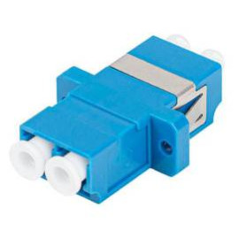 Lanberg FA-LCUP-SD01-0001-BU adaptador de fibra óptica LC/UPC 1 pieza(s) Azul, Blanco